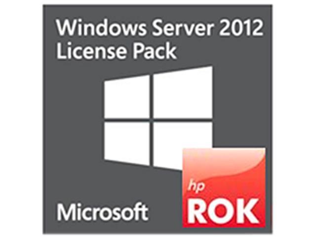 Hp Microsoft Windows Server 2012 5 User Cal Eng French