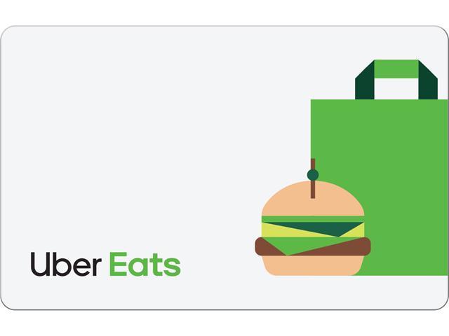 Uber Eats 50 Gift Card Email Delivery Newegg Com