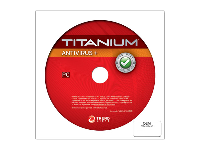 TREND MICRO Titanium Antivirus 2012 - 1 User for System Builder ...