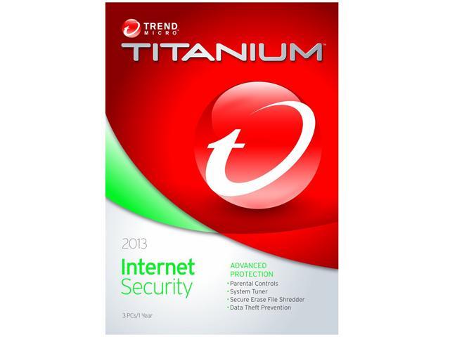 TREND MICRO Titanium Internet Security 2013 - 3 PCs - Download