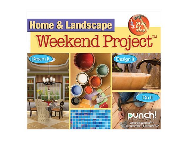 Punch! Software Home & Landscape Weekend Project Jewel Case