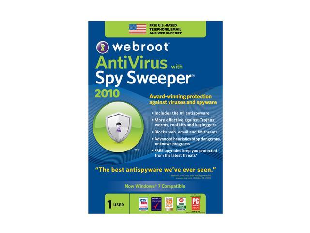 Webroot Antivirus With Spy Sweeper 2010 1PC - Newegg.com