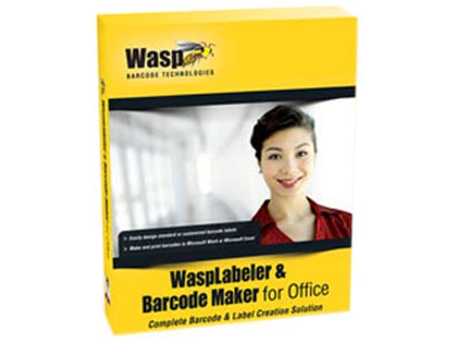 Wasp WaspLabeler & Barcode Maker for Office (1 User License)