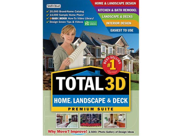 Individual Software Total 3D Home, Landscape & Deck Premium Suite - Download