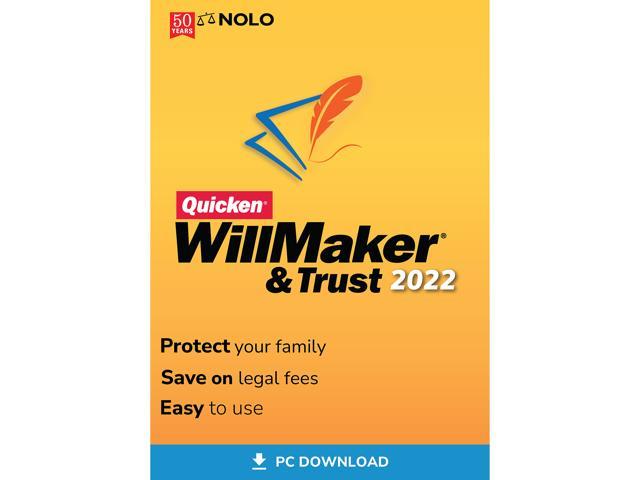 quicken willmaker & trust 2022 download