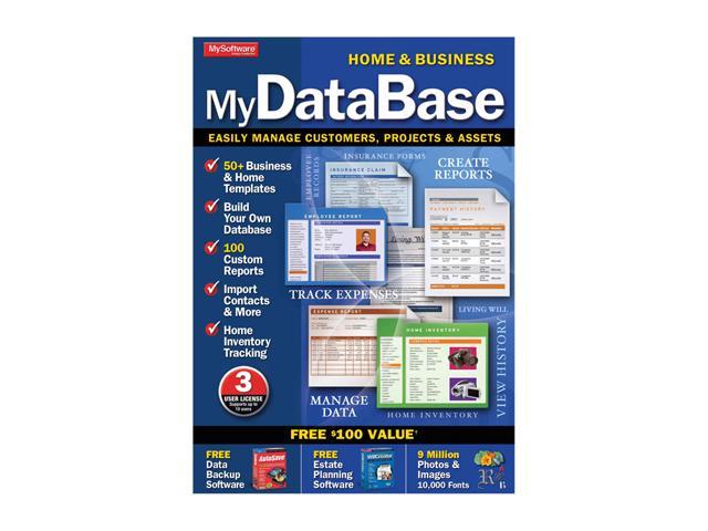 mydatabase home and business free download