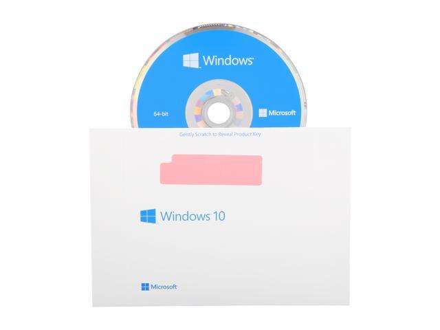 Windows 10 Home 64-Bit Installation / Recovery Disc Only - No License Key Included - OEM