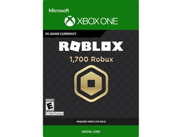 1 700 Robux For Xbox One Digital Code Newegg Com