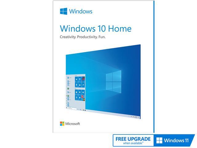 Microsoft KW900475 Windows 10 Home Operating System Full Version USB Flash Drive 