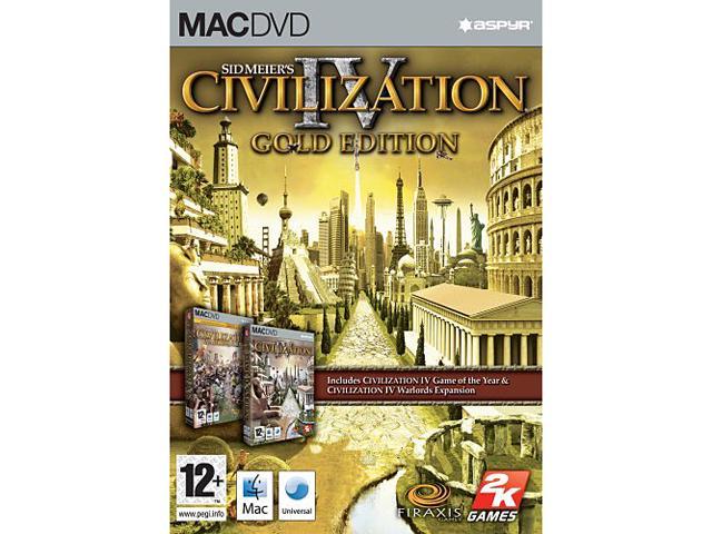 Civilization 4 Gold Edtion - Mac Game