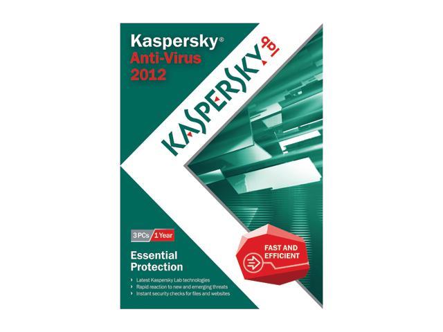 Kaspersky Anti-virus 2012 - 3 PCs