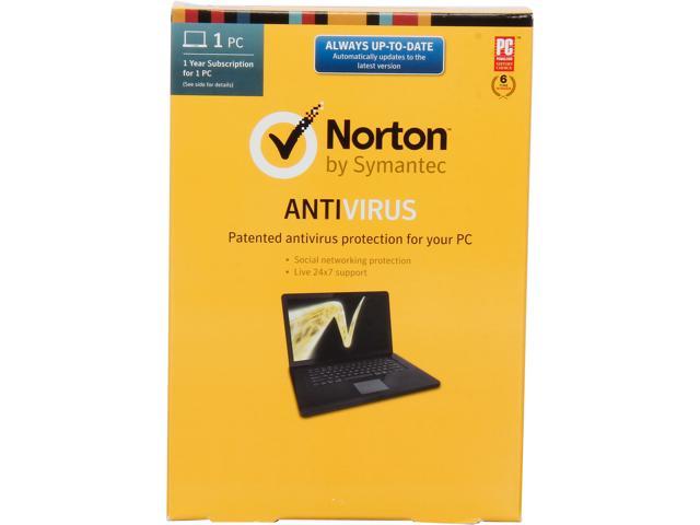 Symantec Norton Antivirus 2014 - 1 PC
