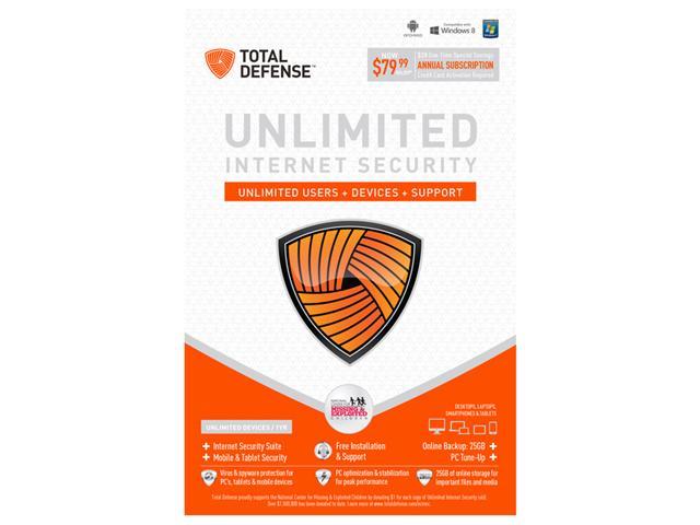 Total Defense Internet Security Unlimited Users - Download