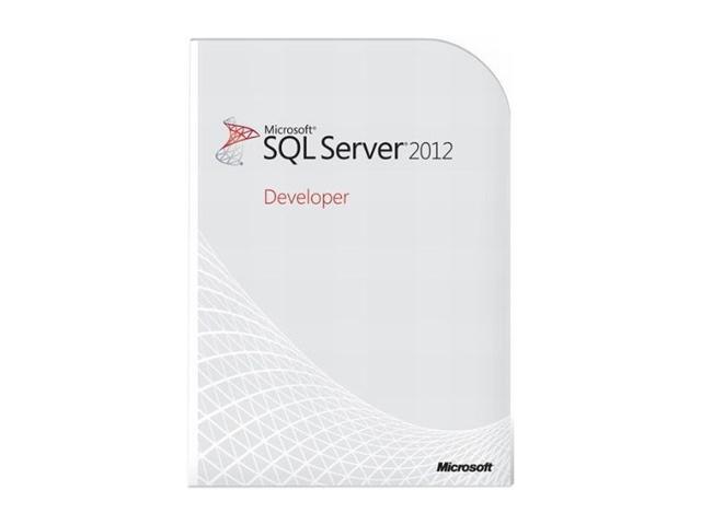 Microsoft SQL Server Developer Edition 2012 English US Only DVD ...