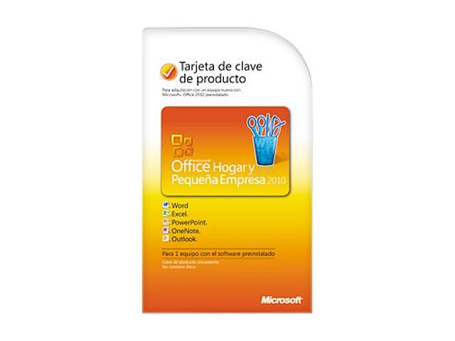 Office Home and Business 2010 Spanish - 1 PC - Download