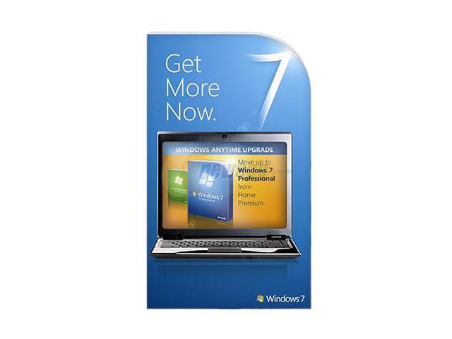 Windows 7 Anytime Upgrade: Home Premium to Professional ...