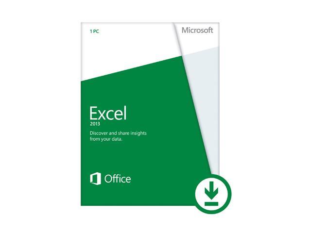 Microsoft Excel 2013 - Download - 1 PC