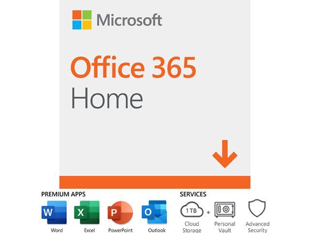 Microsoft Office 365 Home 12 Month Subscription Up To 6 People