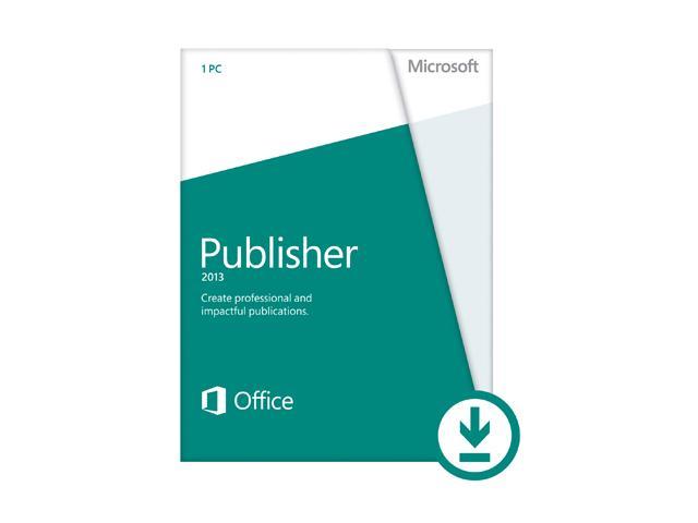 Microsoft Publisher 2013 - Download - 1 PC