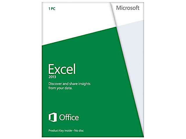 Microsoft Excel 2013 Product Key Card (no media) - 1 PC - Newegg.com