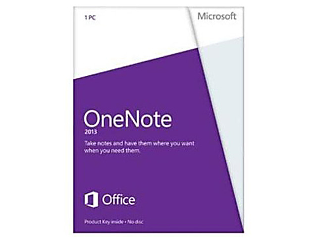 Microsoft OneNote 2013 Product Key Card (no media) - 1 PC - Newegg.com