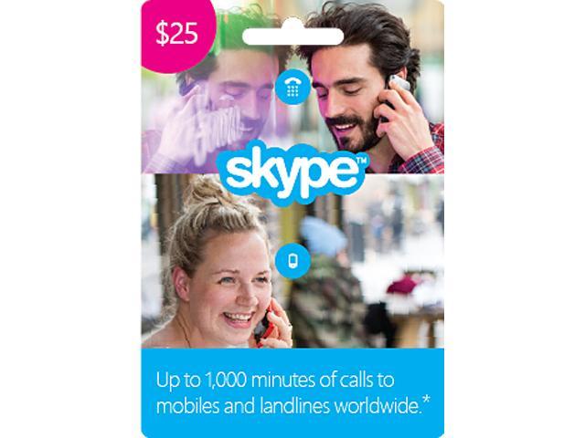 Skype $25 Prepaid Credit (Email Delivery)