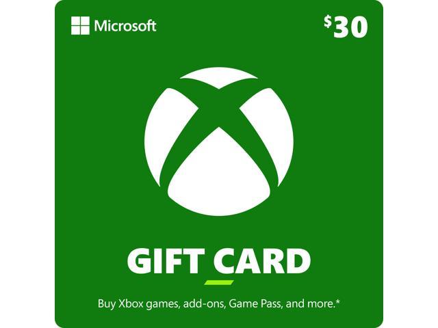 Xbox Gift Card $30 US (Email Delivery)