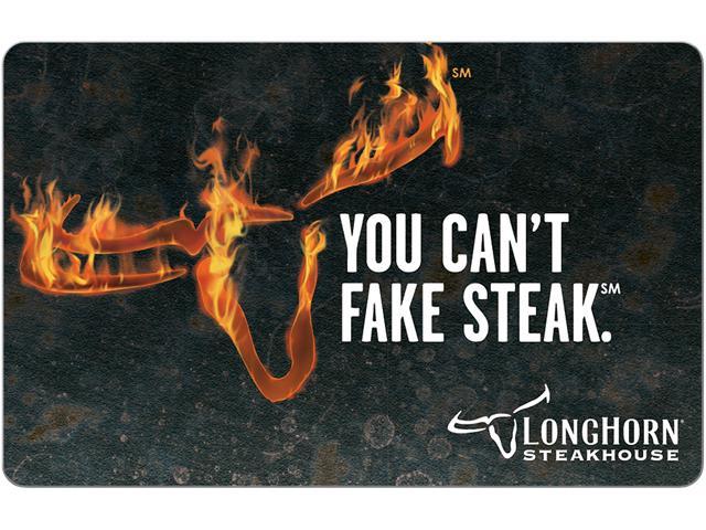 Longhorn Steakhouse 100 00 Gift Card Email Delivery