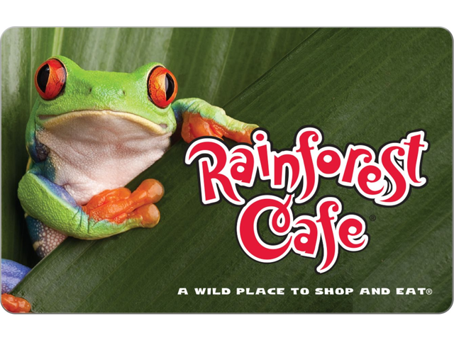 Rainforest Cafe $50 Gift Card (Email Delivery)