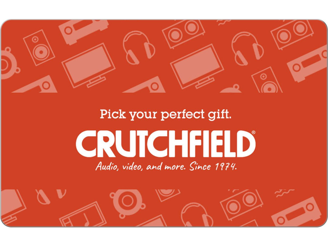 Crutchfield $50 Gift Card (Email Delivery)