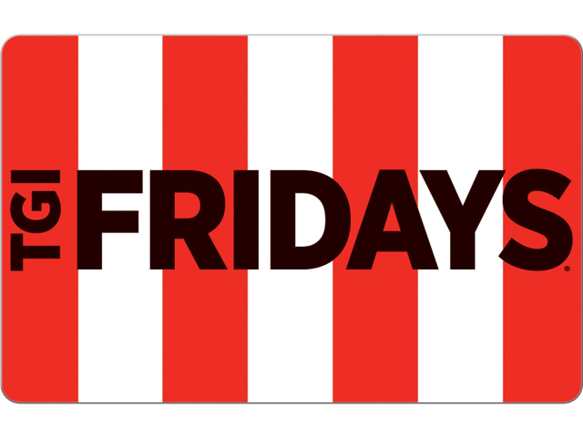 TGI Fridays $25 Gift Card (Email Delivery)
