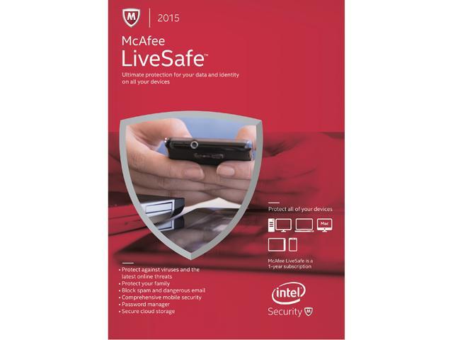 McAfee LiveSafe 2015