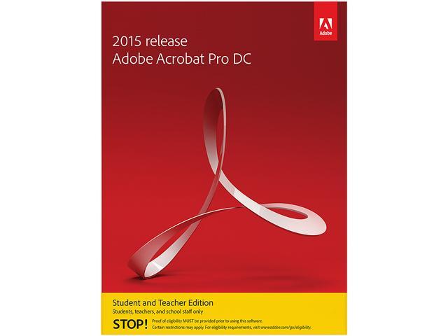 adobe acrobat pro dc 2015 student teacher edition mac download