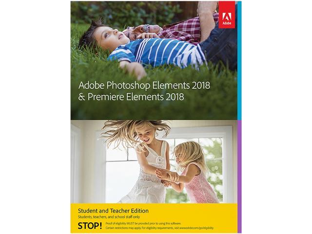 Adobe Photoshop Elements Premiere Elements 18 For Windows Student Teacher Validation Required Download Newegg Com