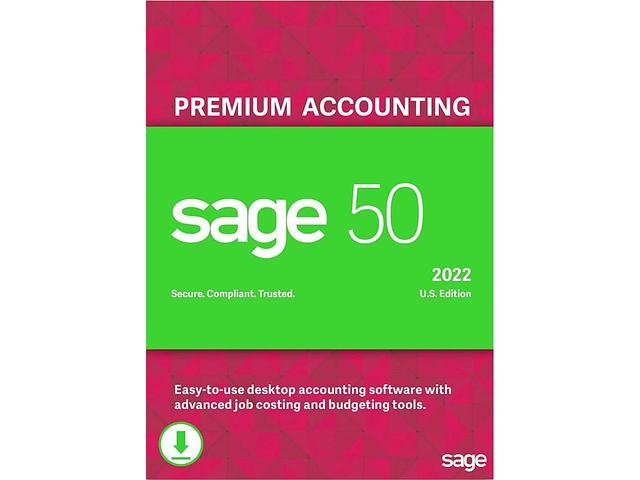 Sage 50 Premium Accounting 2022 1 User
