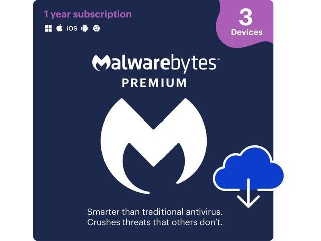 Malwarebytes Premium - 3 Device / 1 Year - Download
