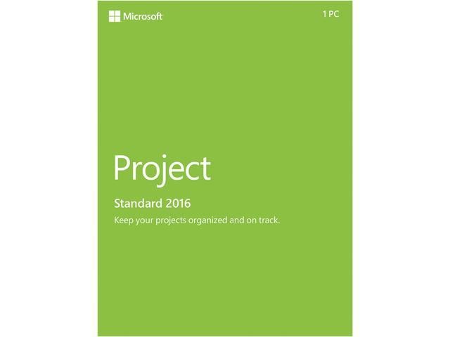 Microsoft Project 16 Product Key Cards 1 Pc Newegg Com