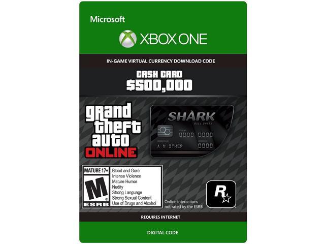 GTA V Bull Shark Cash Card Xbox One [Digital Code]