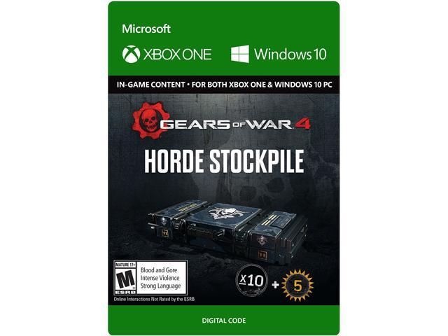 Gears Of War 4 Horde Booster Stockpile Xbox One Windows 10 Digital Code Newegg Com - roblox booster