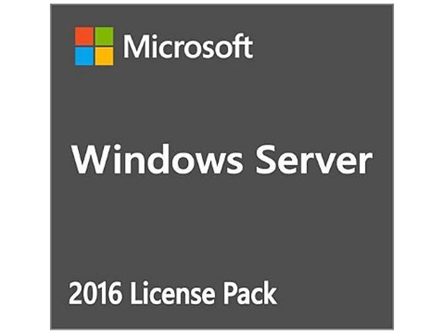 Microsoft Windows Server 2016 20 User Cal Box Pack Retail Neweggca 7061