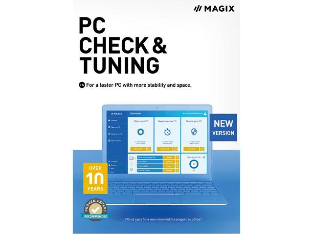 MAGIX PC Check & Tuning 2021 - Download