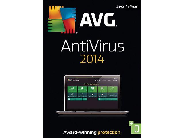 AVG AntiVirus 2014 - 3 PCs (1-Year) - Download