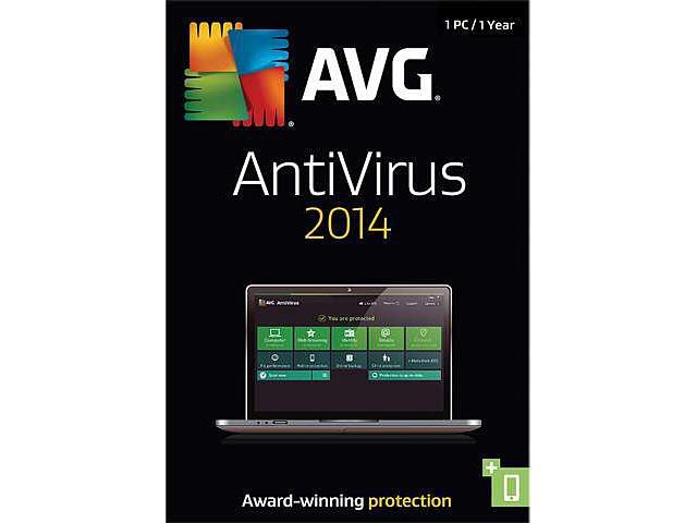 AVG Anti-Virus 2014 - 1 PC - Product Key Card - OEM