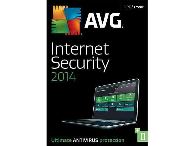 AVG Internet Security 2014 - 1 PC - Product Key Card - OEM