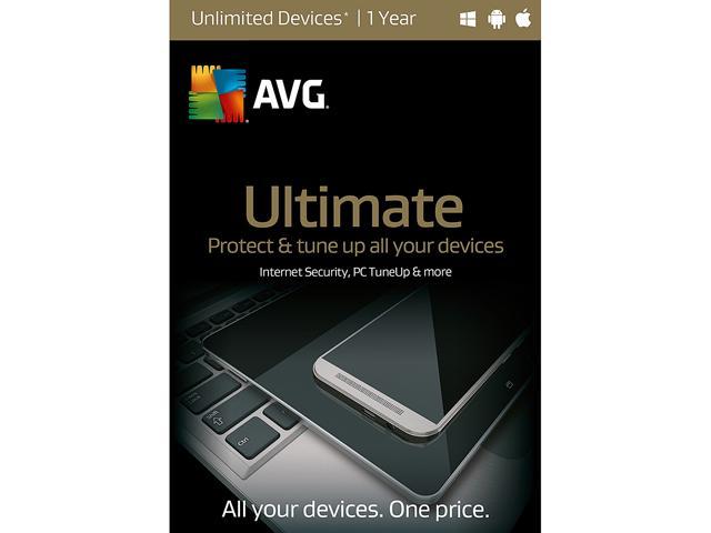 AVG Ultimate 2016 - Unlimited Devices / 1 Year