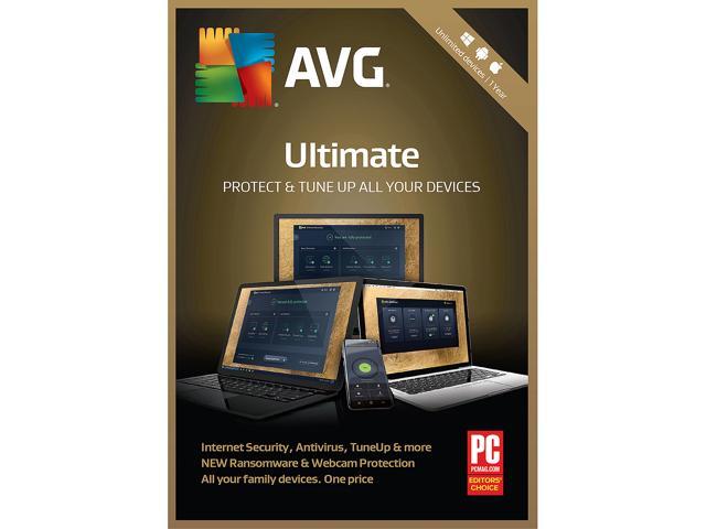 AVG Ultimate 2019 - Unlimited Devices / 1 Year - Newegg.com