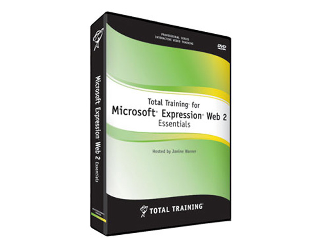 TOTAL TRAINING for Microsoft Expression Web 2 Essentials - Newegg.com