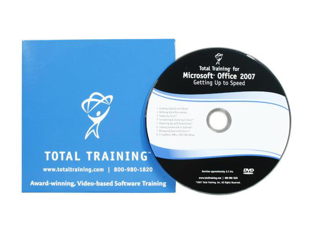 TOTAL TRAINING for Microsoft Office 2007: Getting Up to Speed - Newegg.com