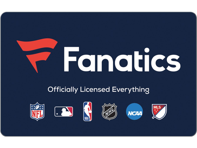 Fanatics $75 Gift Card (Email Delivery)