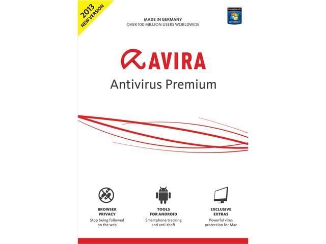 avira antivirus 2013 Specifications